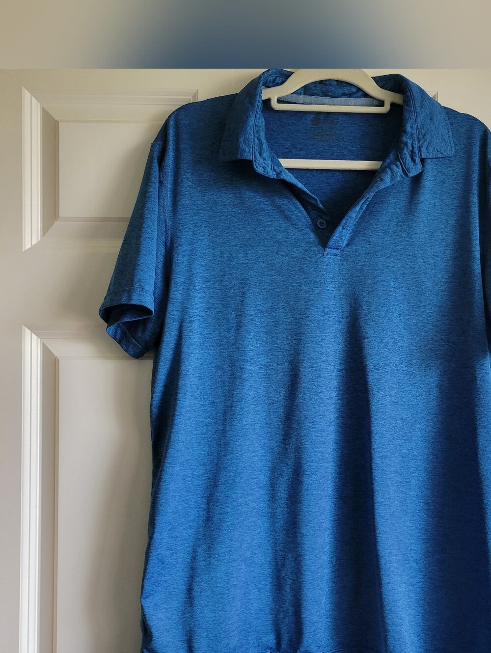 Zakti Mens Size Large Golf Polo Blue
